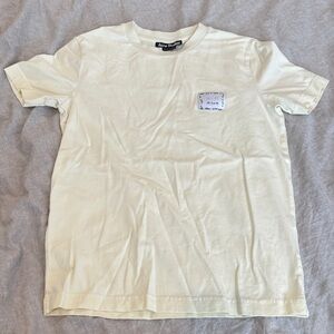 Acne Off-White Short Sleeve Tee